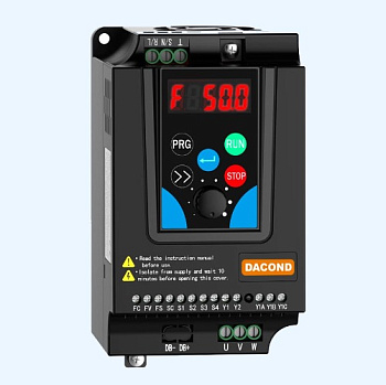 Smart 1,5кВт 3 фазы 380В DACS01D5G43A Dacond Преобразователь частоты Smart 1,5кВт 3 фазы 380В DACS01D5G43A Dacond Преобразователь частоты